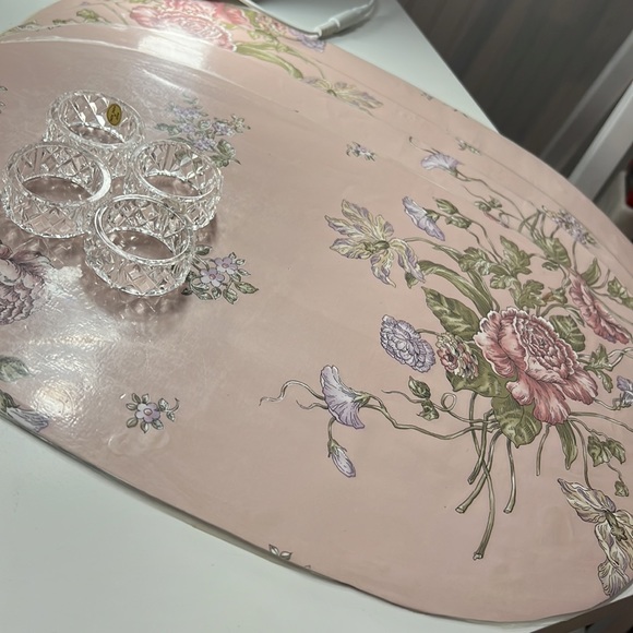 Waverly Dining Vintage Reversible Waverly Placemats And Napkin